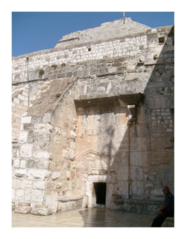 Basilica della Natività, porta umiltà - Betlemme